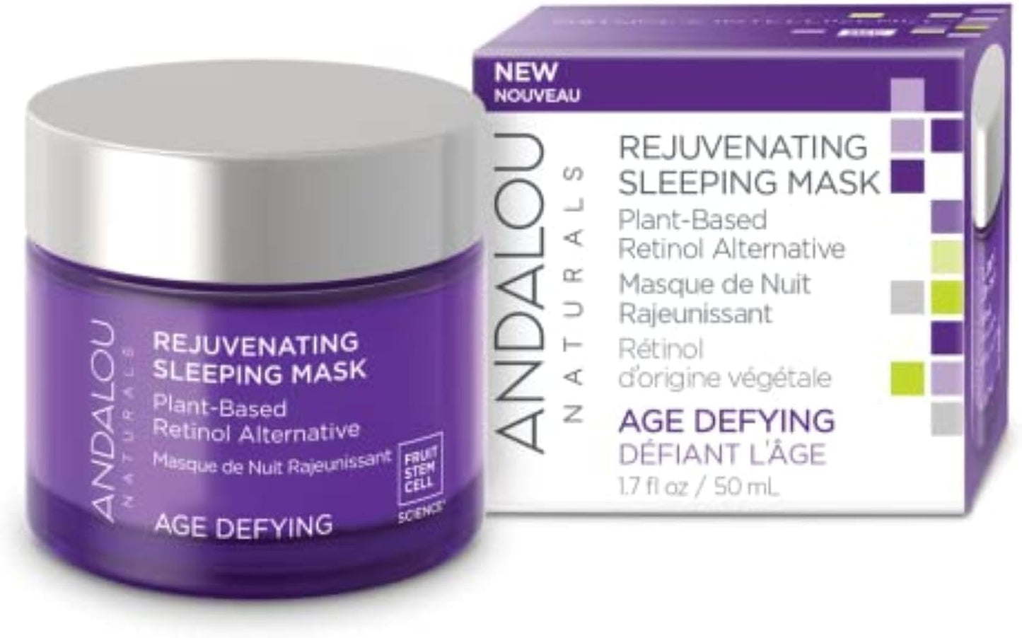 Andalou Naturals Rejuv. PlantBased Sleeping Mask 50ml