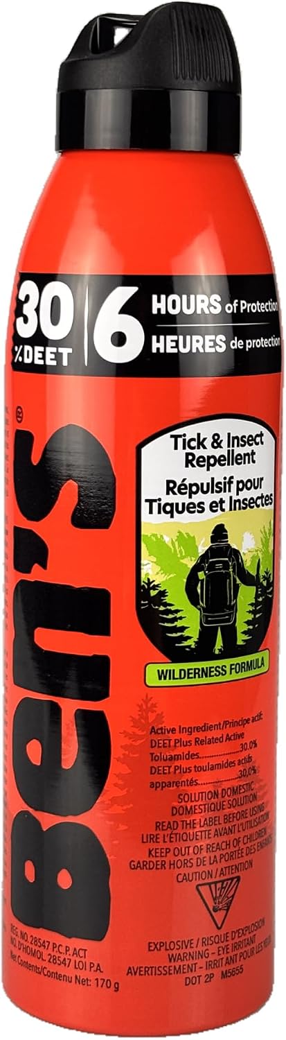 BENS SP INSECT REPELLENT 30% DEET 177ML AEROSOL