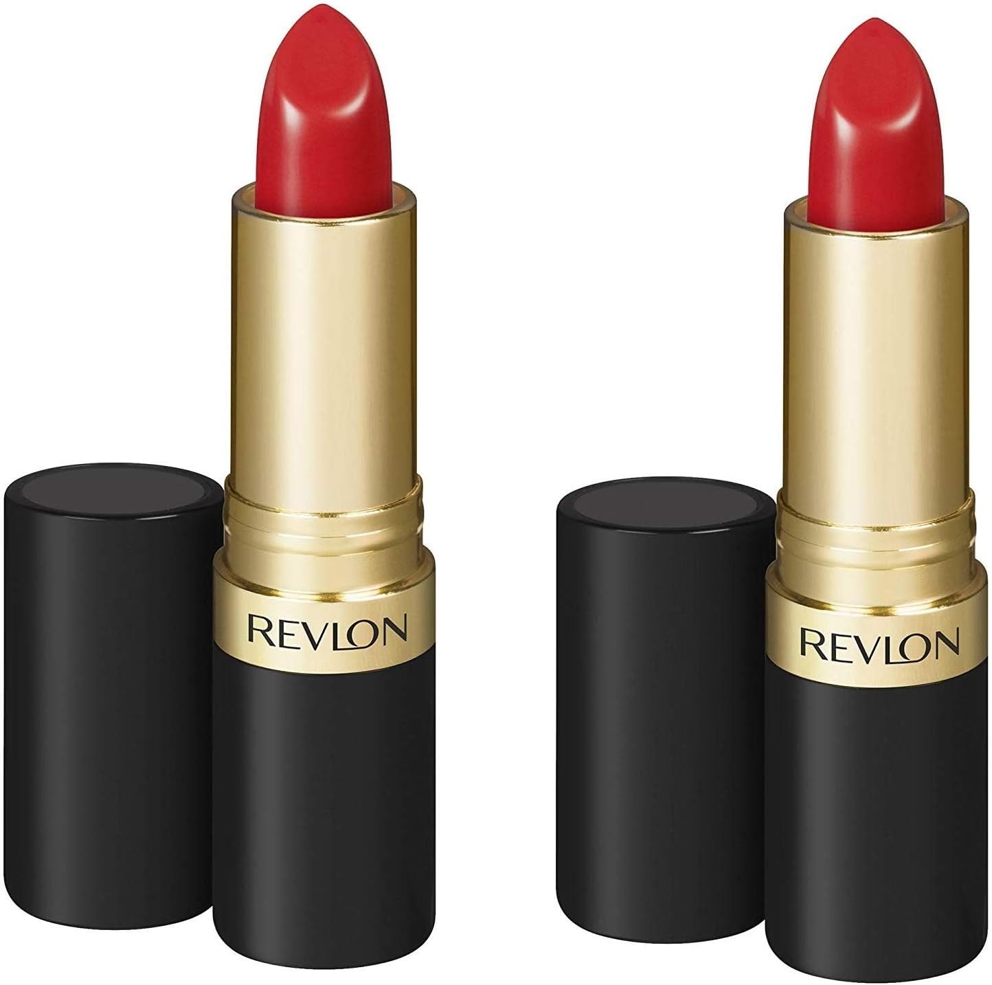 REVLON SUPERLUSTROUS LIPSTICK LOVE THAT RED pack of 2