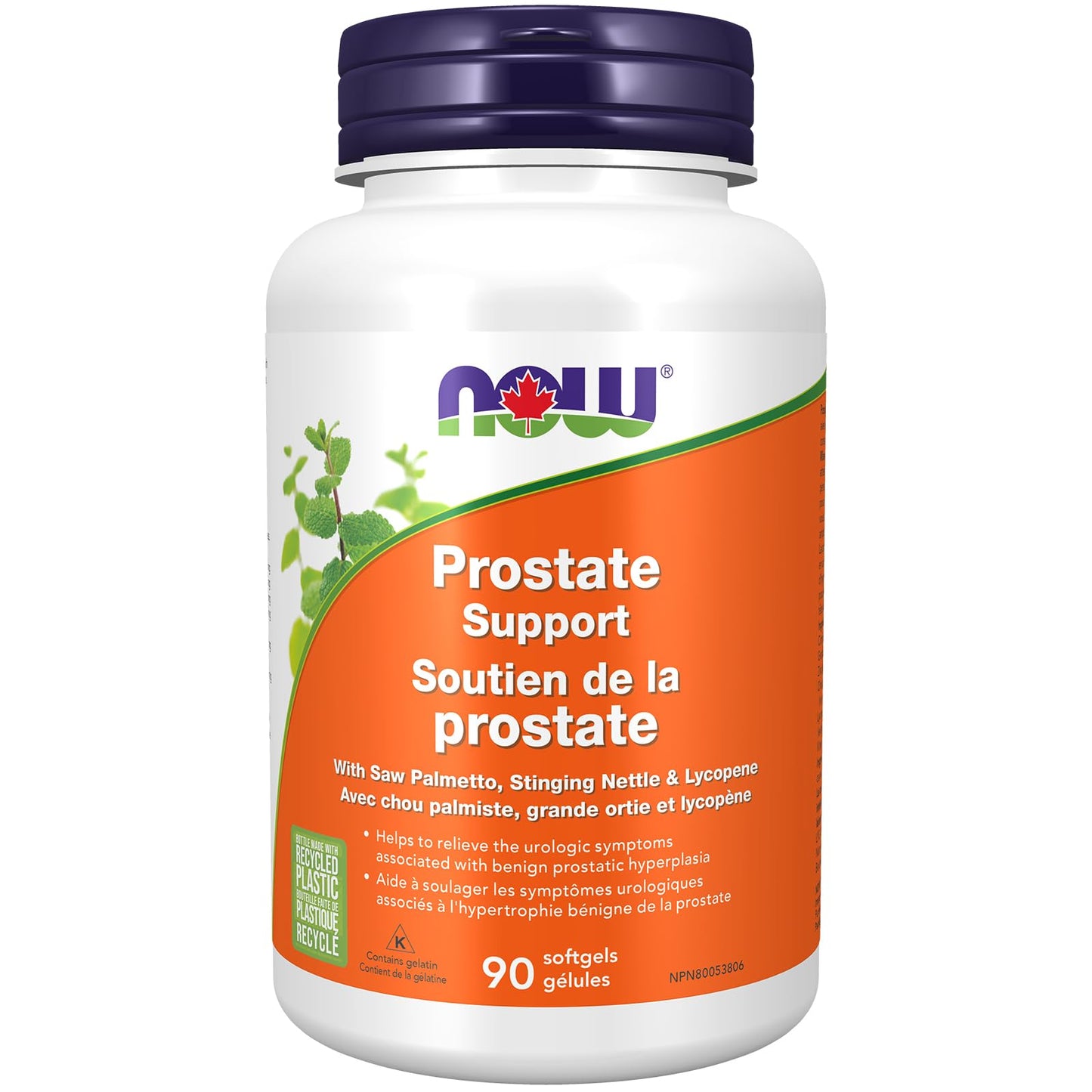 NOW Prostate Support w/Lycopene 90gel