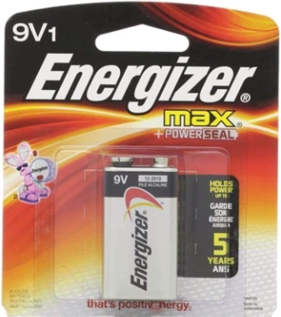 ENERGIZER BATTTERY 9V MAX 522BP