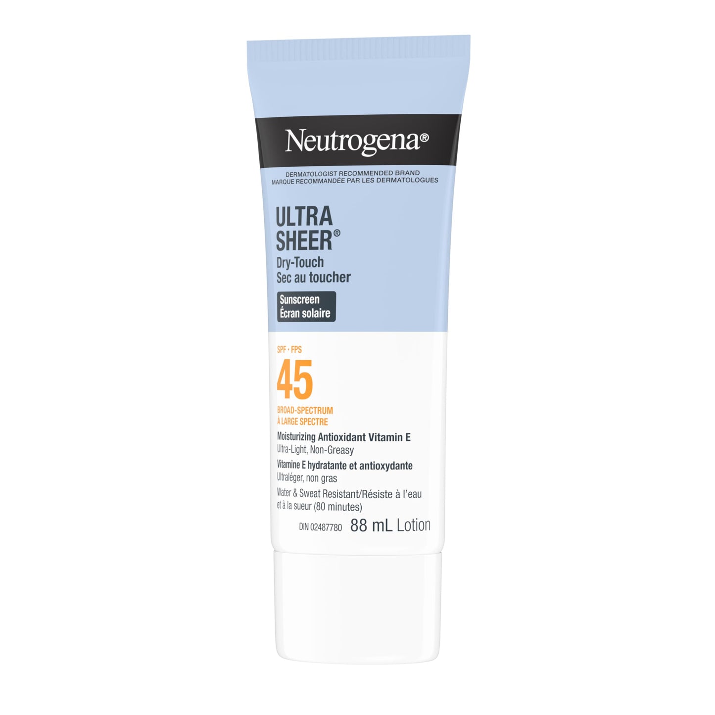 NEUTROGENA ULTRA SHEER FACE SUNSCREEN SPF 45 88ML