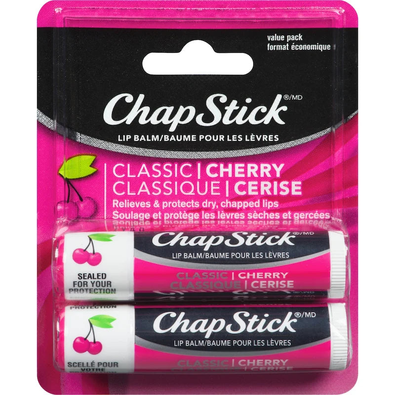 CHAPSTK BLS CHERRY 2 STICK MED. pack of 6