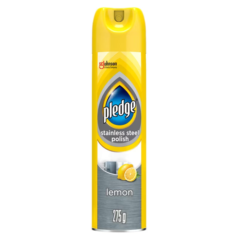 PLEDGE EXPERT CARE CLEANER STAINLESS STEEL 275G AEROSOL