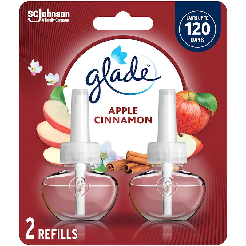 GLADE PLUGINS REFILL APPLE CINNAMON 2