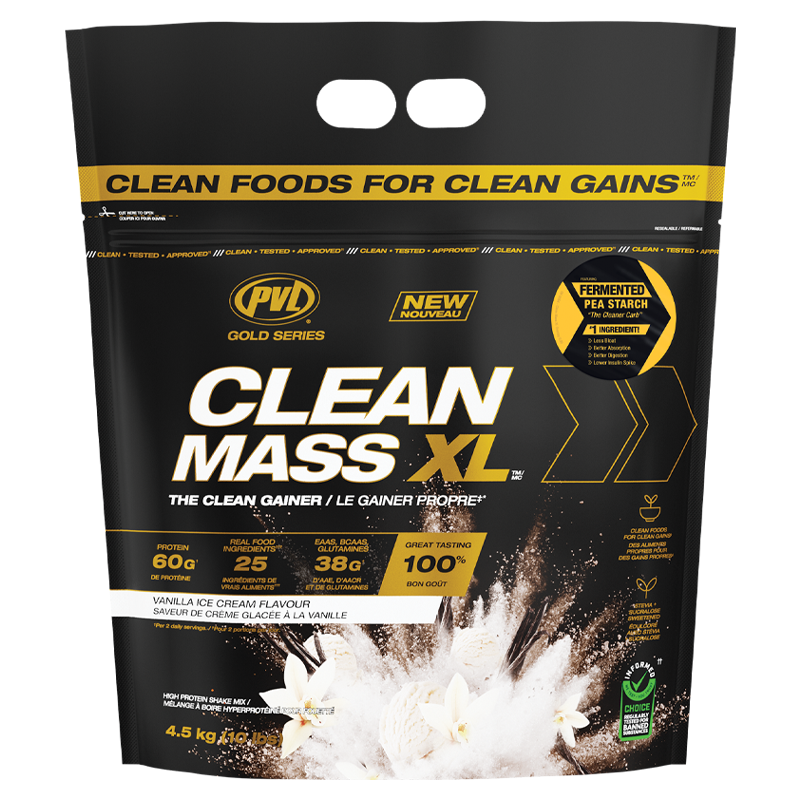 PVL Pure Vita Labs CLEAN MASS XL Vanilla Ice Cream10 lbs