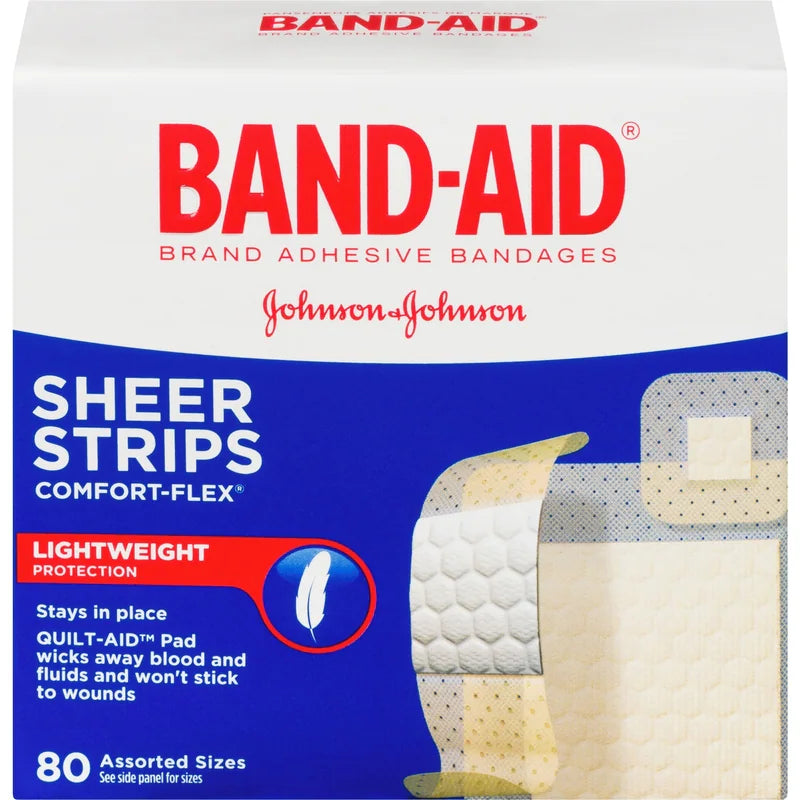 BAND-AID DRESSING PLASTIC 80
