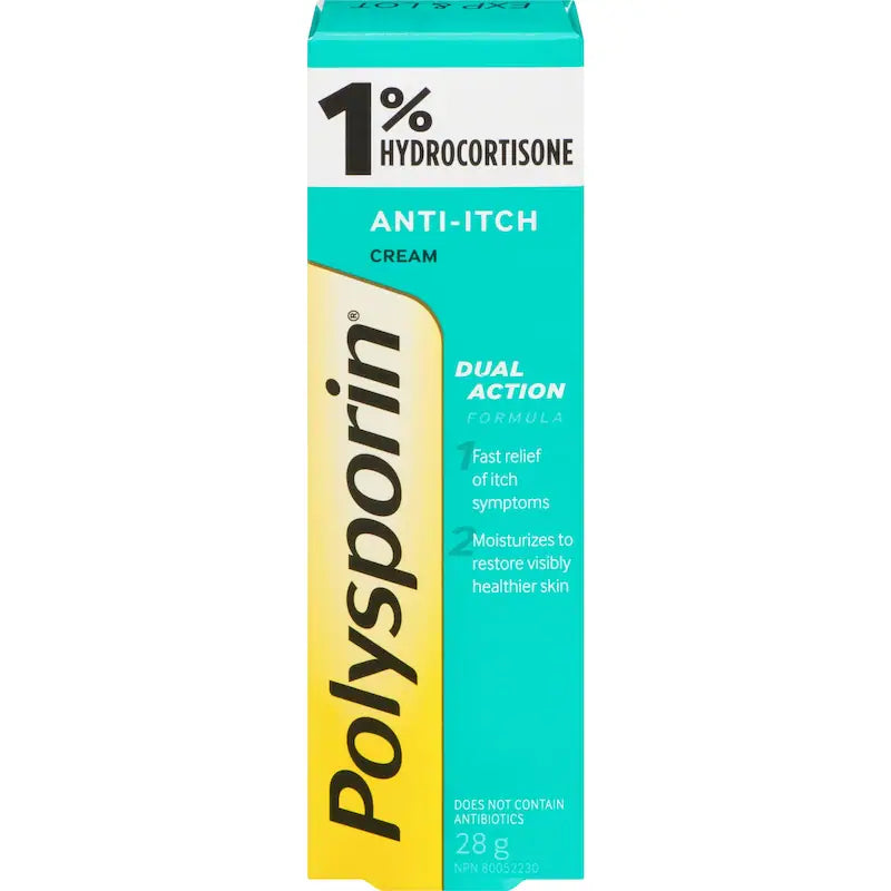 POLYSPORIN GENERAL ITCH 1% 28G CREAM