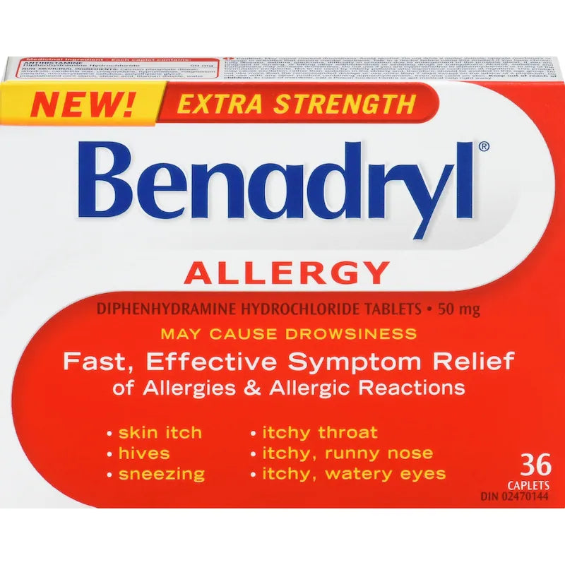 BENADRYL XST TB 50MG 36 TABLET