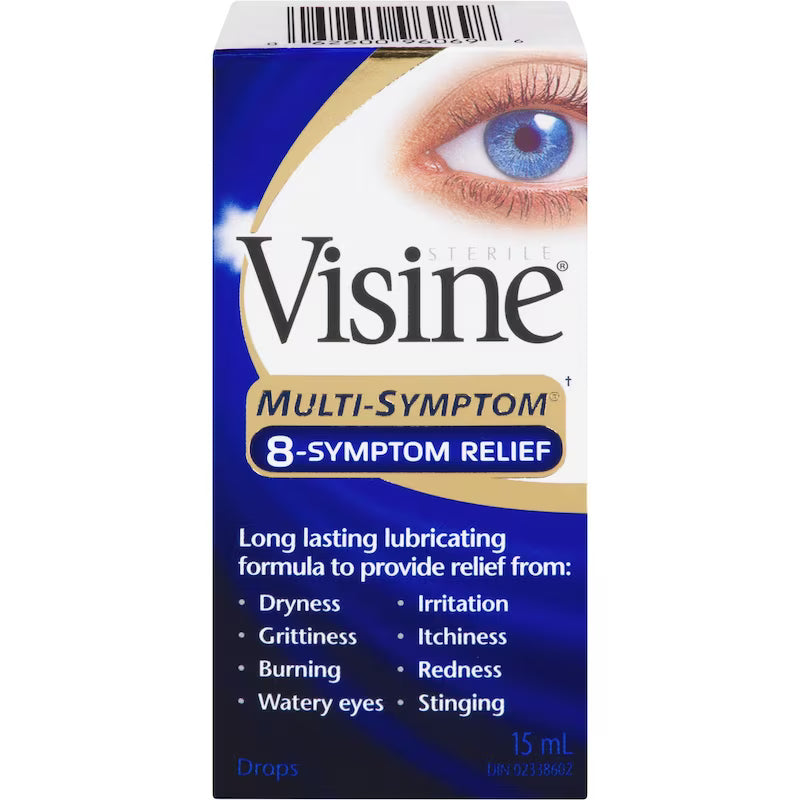 VISINE DRP MULTI-SYMPTOMES 15ML DROP MED