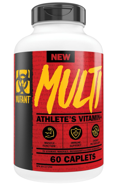 MUTANT MUTANT® MULTI (Core Series) High Potency - 75 Nutrients - Broad Spectrum60 Tablets