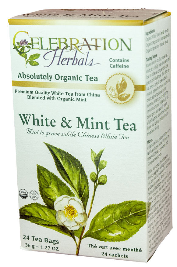 CHTea - White & Mint ORG 24TB