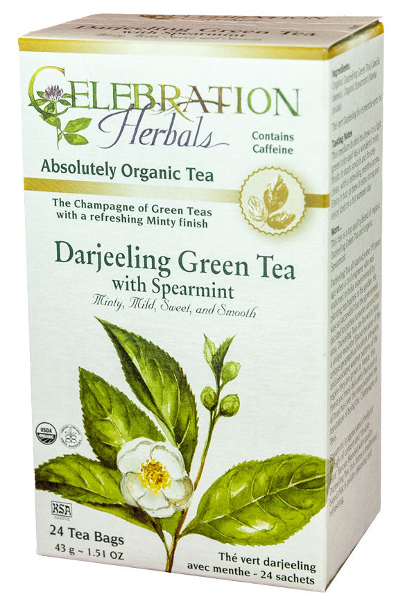 CHTea - Green Darjeeling w/ Spearmint ORG 24TB