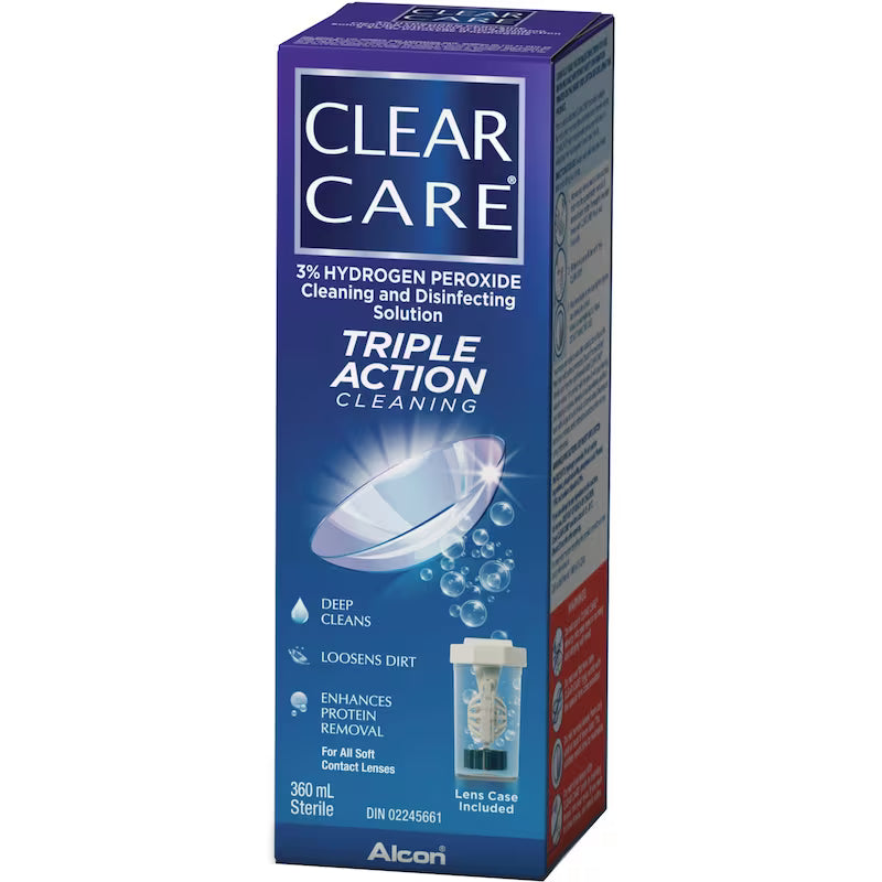 CLEAR CARE 360ML SOLUTION