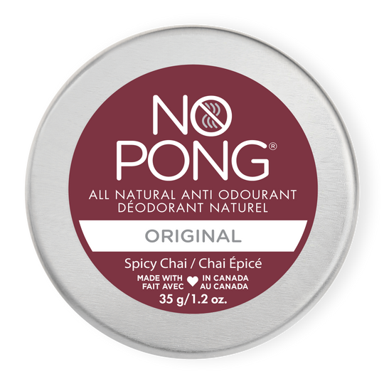No Pong Natural Deodorant   Spicy Chai Original  35g