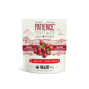 Patience Fruit & Co.   Dried Cranberries Sweetened 8 x 142g