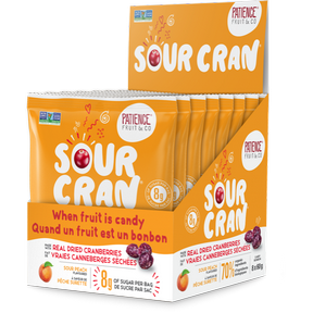 Patience Fruit & Co.-SourCran Peach Flavoured