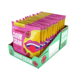 PATIENCE      SOURCRAN RASPBERRY FLAV     ( 12 X 60G)