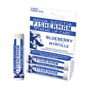 Nova Scotia Fisherman   Blueberry Lip Balm Duo Pack 2pk