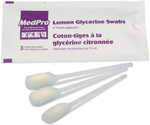 TRIAD LEMON GLYCERINE SWABS 25X3 SWAB