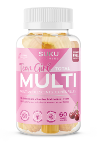 SUKU Vitamins Teen Girl Total Multi 60gmy