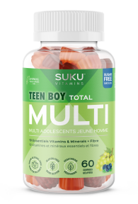 SUKU Vitamins   Teen Boy Total Multi 60 gummies