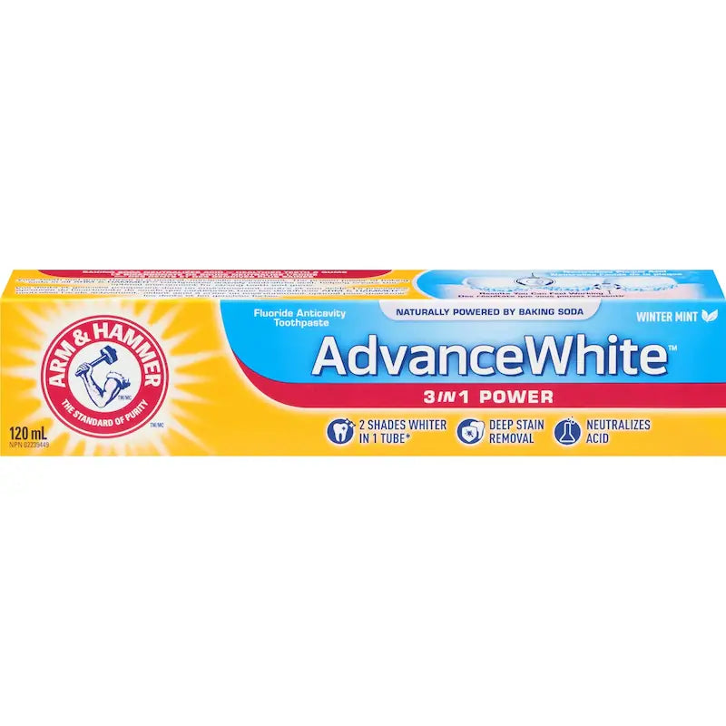 TOOTHPASTE ARM&H CARE XWHITENING TRIPLE 120ML TOOTHPASTE