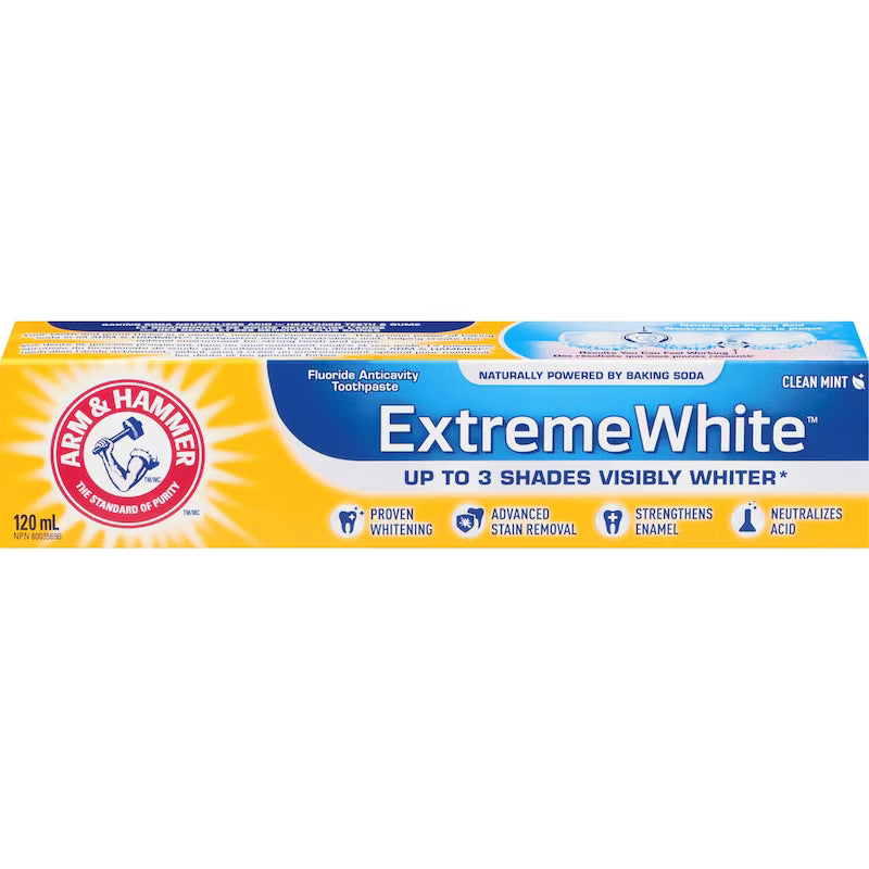 TOOTHPASTE ARM&H ADVANCE WHITE XTREME WHITE 120ML TOOTHPASTE