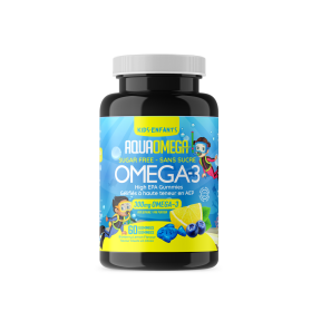 AquaOmega-High EPA Kids Gummies Blueberry