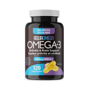 AquaOmega   Omega-3 Balanced SoftGels 120sg