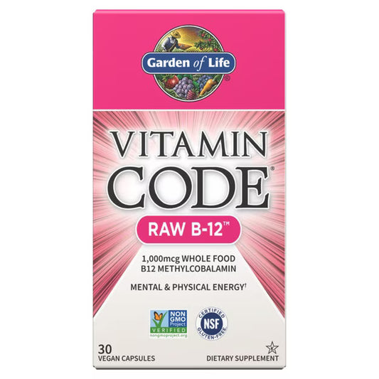 Garden Of Life - Vitamin Code Raw B-12 - 30 Vcaps
