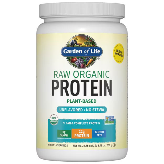 Garden of Life - RAW Organic Protein Unflavored - 568 g