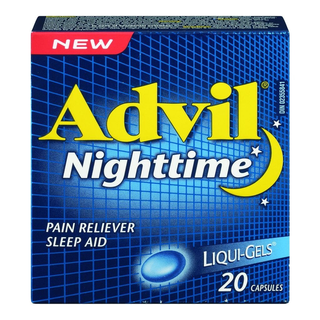 ADVIL NIGHTTIME LIQUI-GEL 20 CAPSULE