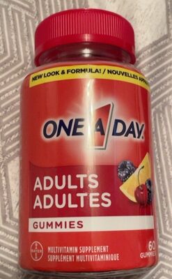 ONE A DAY ADULT GUMMIES 60 GUMMY