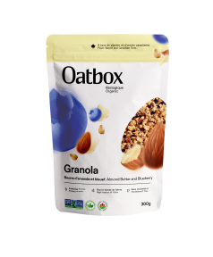 Oatbox   Blueberry & Almond Butter Granola 8 x 300g