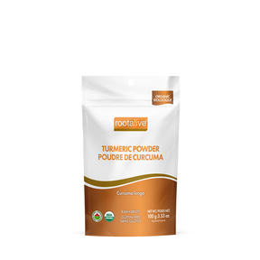 Rootalive Inc.   Organic Turmeric Powder 100g