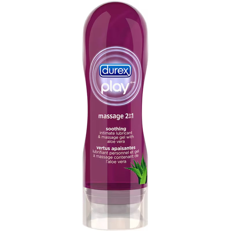 DUREX PLAY LUBR&MASSAGE GEL 2IN1 ALOE VERA 200ML GEL