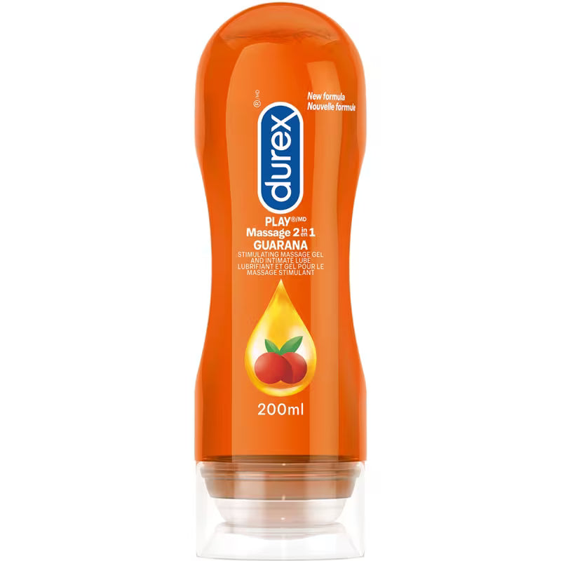 DUREX PLAY LUBE&MASSAGE GEL 2IN1 GUARANA 200ML GEL