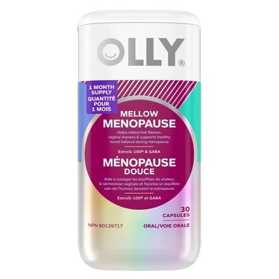OLLY MELLOW MENOPAUSE CAPS 30 CAPSULE