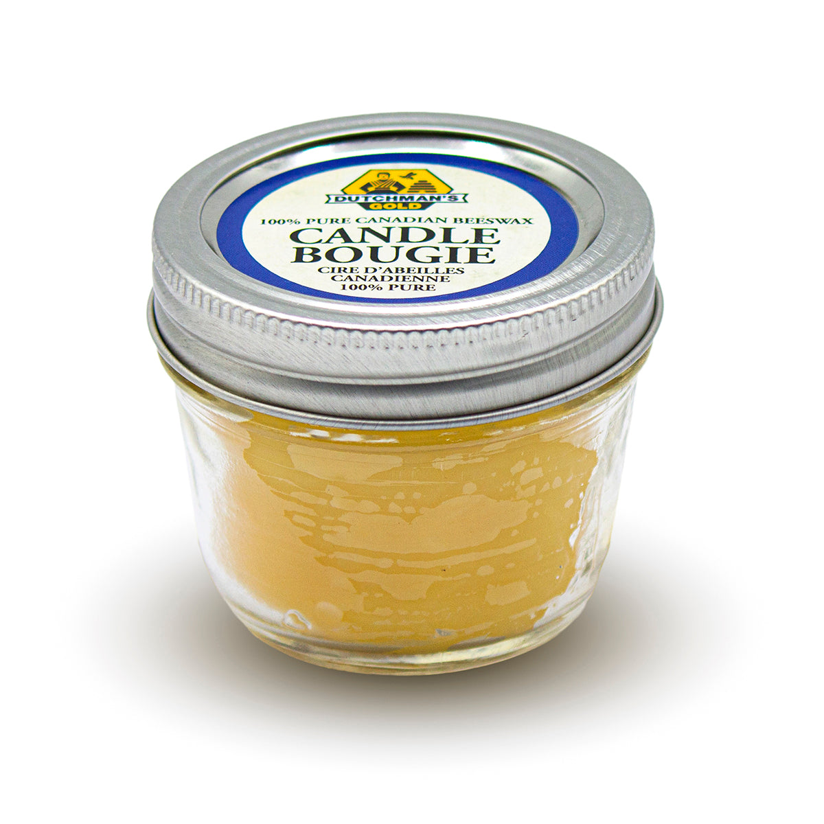 Dutchman's Gold Inc. Beeswax Candles - Mason Jar 6 x 1ea