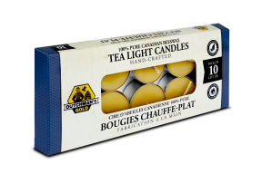 Dutchman's Gold Inc. Beeswax Candles, Tea Lights 10pk