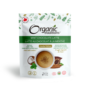 Organic Traditions   Latte, Mint Chocolate 150g