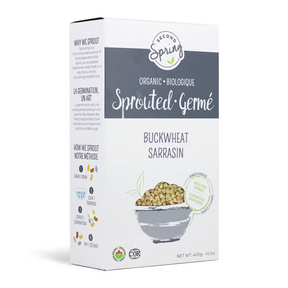 Second Spring Sprouted Foods   Sprouted Buckwheat 6 x 400g