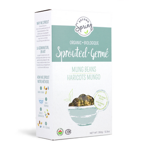 Second Spring Sprouted Foods   Sprouted Mung Beans 6 x 350g