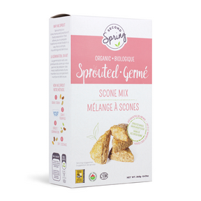 Second Spring Sprouted Foods   Sprouted Whole Grain Scone Mix 6 x 240g