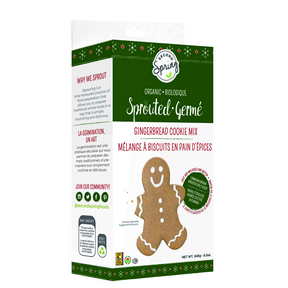 Second Spring Sprouted Foods   Organic Sprouted Gingerbread Cookie 6 x 246g