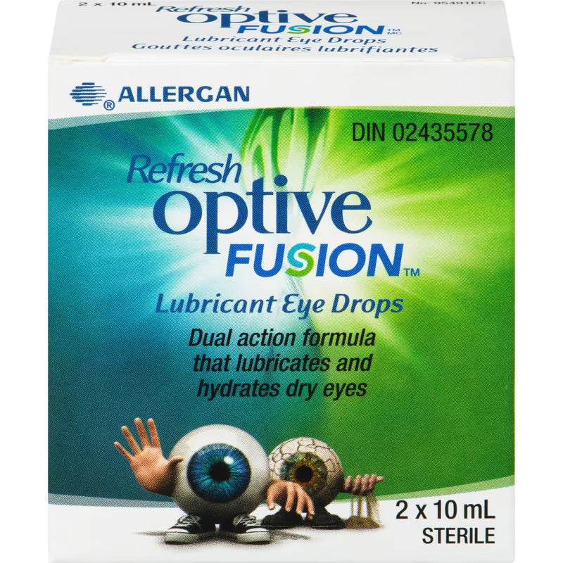 REFRESH OPTIVE FUSION 2X10ML SOLUTION