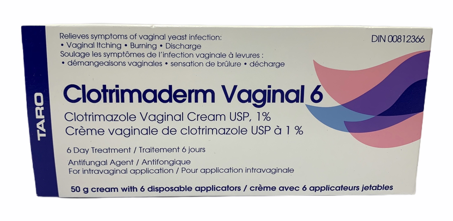 CLOTRIMADERM VAG CR 1% W/APPLICATOR 50G