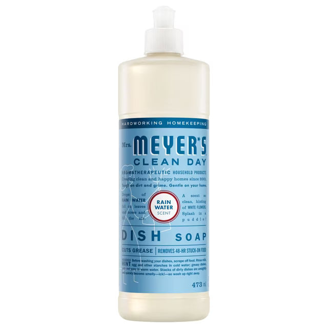 Mrs. Meyer's Clean Day - Dish Soap - Rain Water - 473ml