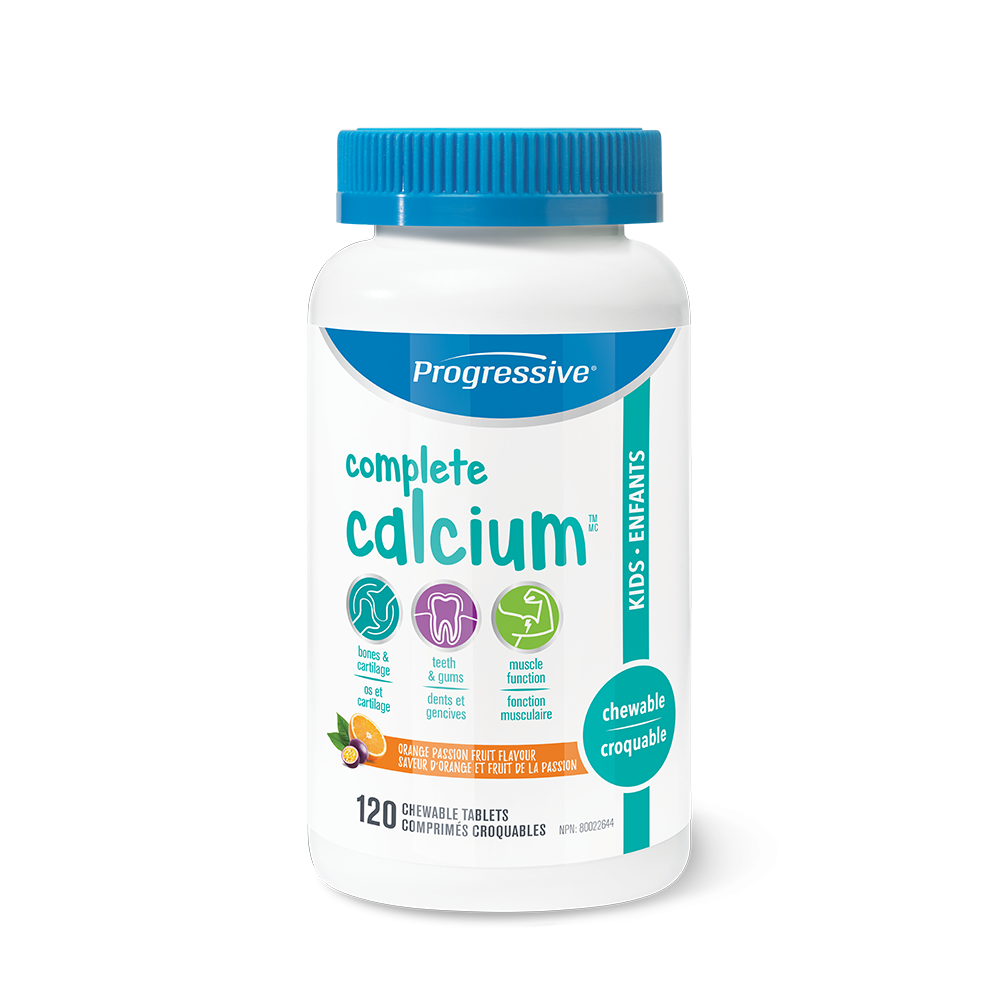 Progressive Complete Calcium For Kids 120tabs